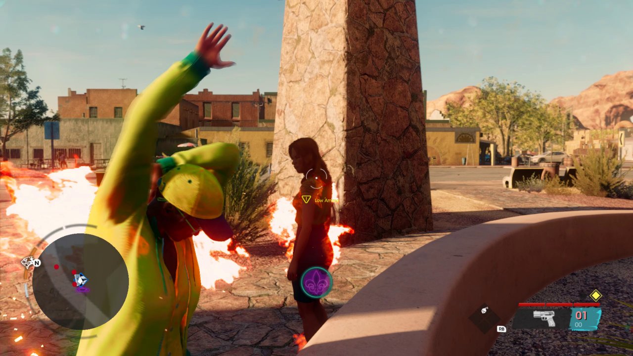 [21/07/2022] Großartig viele Bugs kamen uns während des Anspielens nicht unter. &nbsp;Unser liebster kleiner Aussetzer war dieser Brand während eines Gesprächs mit einem NPC.