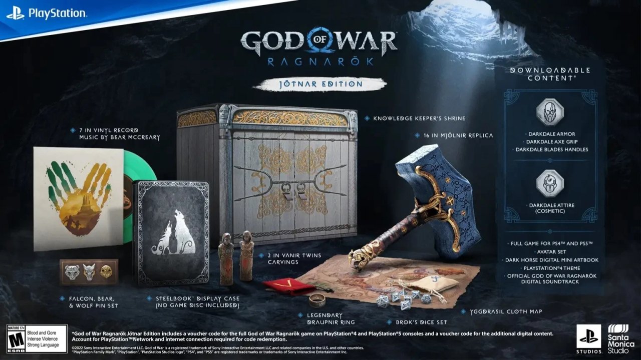 [15/07/2022] Die Jötnar Edition von God of War Ragnarök