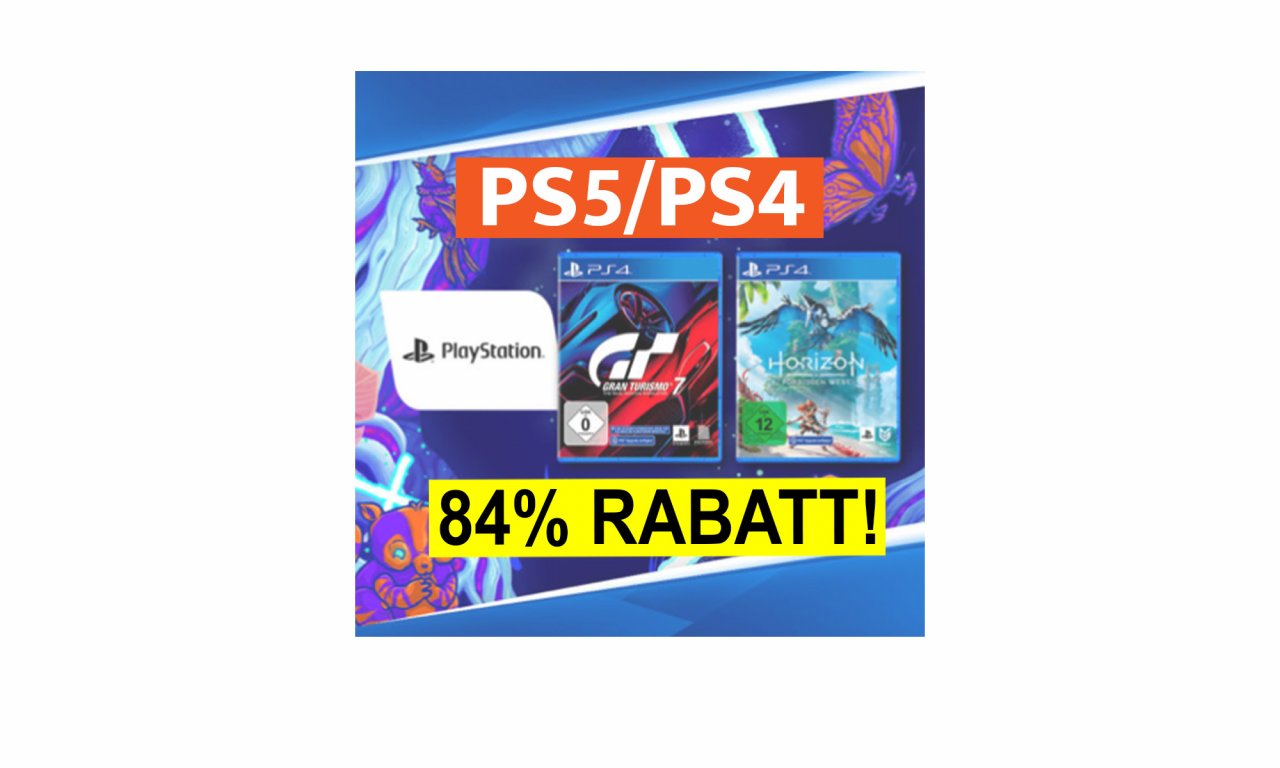 [15/08/2022] PS5-Games und PS4-Spiele gibt es im Playstation Summer Sale bei Media Markt bis zu 84% günstiger.