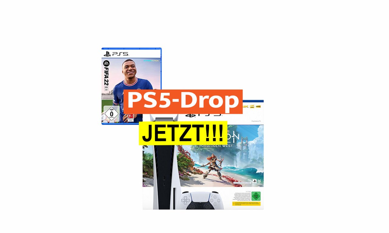 [09/08/2022] PS5 kaufen: PS5 bei zwei Händler jetzt online bestellbar - Amazon-Verkauf diese Woche unwahrscheinlich