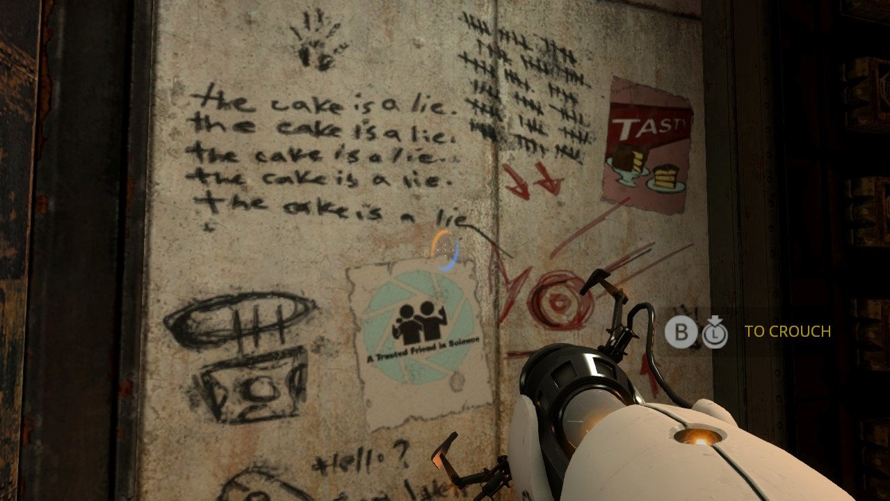 [08/08/2022] Ist der Kuchen eine Lüge? Schon Portal 1 deutet gegen Ende eine viel größere Hintegrundgeschichte an.