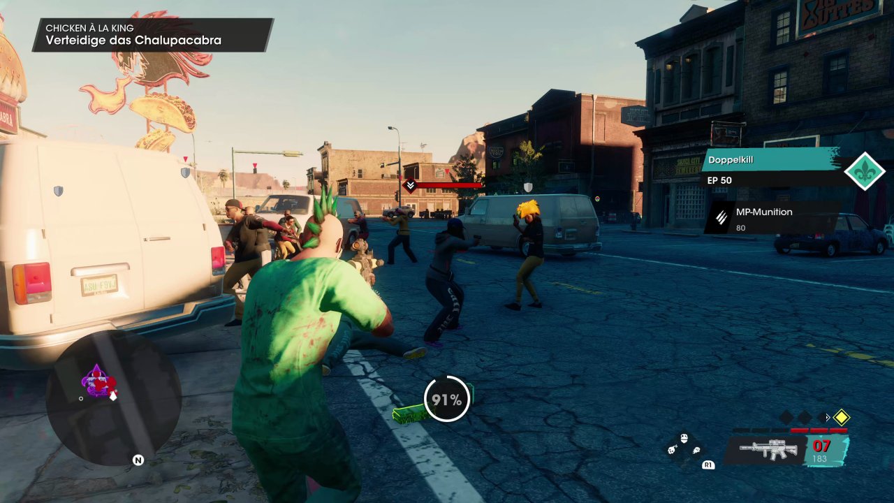 [19/08/2022] Saints Row ist sowohl technisch als auch spielerisch arg veraltet. Nicht mal ein Deckungssystem gibt es.