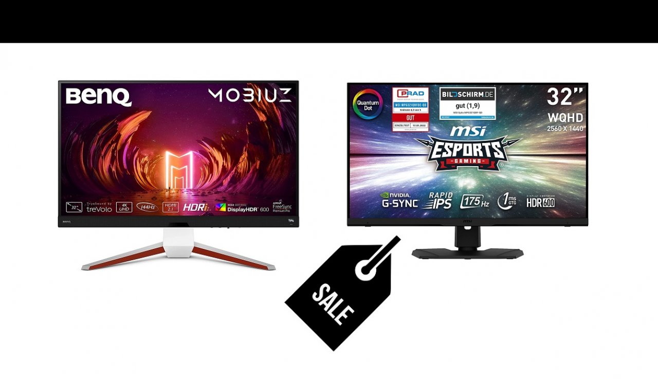 [16/08/2022] Gaming Monitore im Super-Deal: Jetzt ​Tiefstpreise bei MSI, BenQ & Samsung sichern&nbsp;
