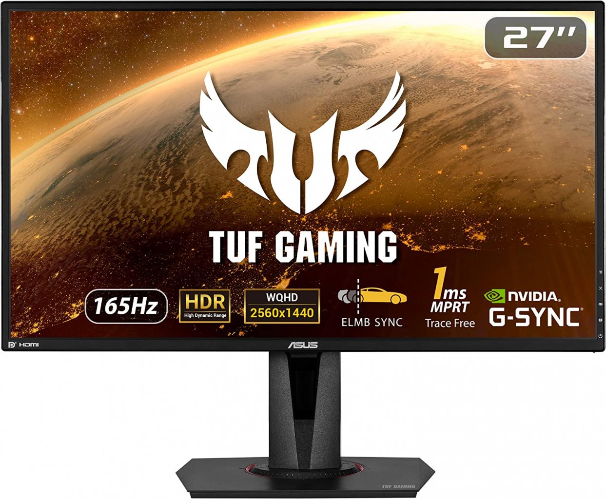 [01/09/2022] Günstig wie nie! Asus TUF Gaming Monitor mit 27 Zoll, WQHD und 165 Hz bei den Amazon September Angeboten.