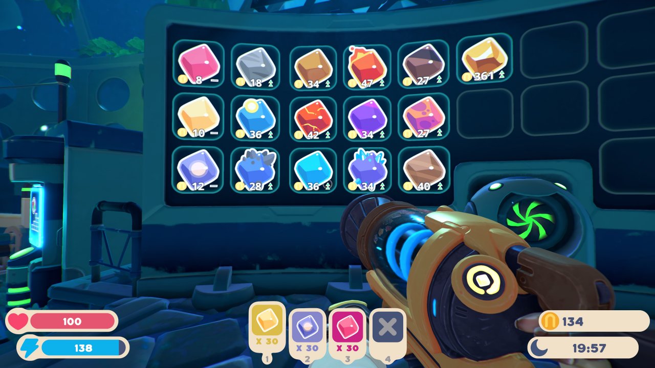 [29/09/2022] Bevor wir die Ausscheidungen der Slimes verkaufen, sollten wir schauen, zu welchem Preis sie gerade auf dem Markt angeboten werden. Nur so können wir den größtmöglichen Profit erziehlen.