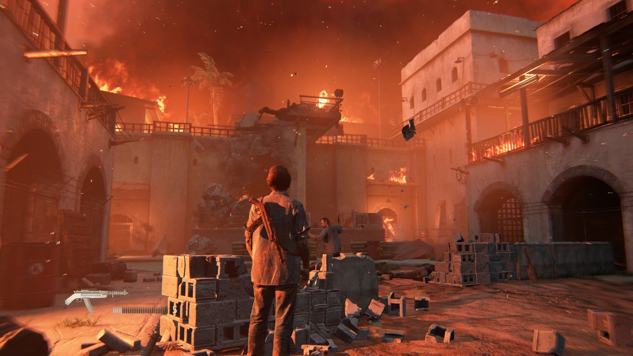 [20/10/2022] Boom, boom, boom! Die brachiale Action-Inszenierung von Uncharted 4 und The Lost Legacy funktioniert auch auf dem PC wunderbar.&nbsp;