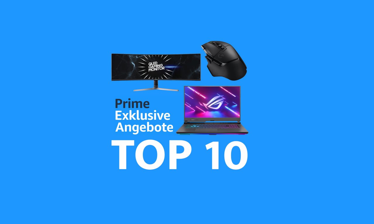 [11/10/2022] Prime Day: Die 10 beliebtesten Tiefstpreis-Deals - Gaming-Monitor, Fritzbox, PS5-SSD & Co. günstig wie nie
