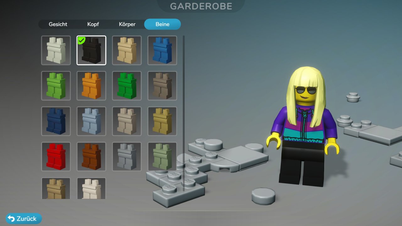 [11/10/2022] In der Garderobe könnt ihr euren Avatar nach Belieben gestalten.