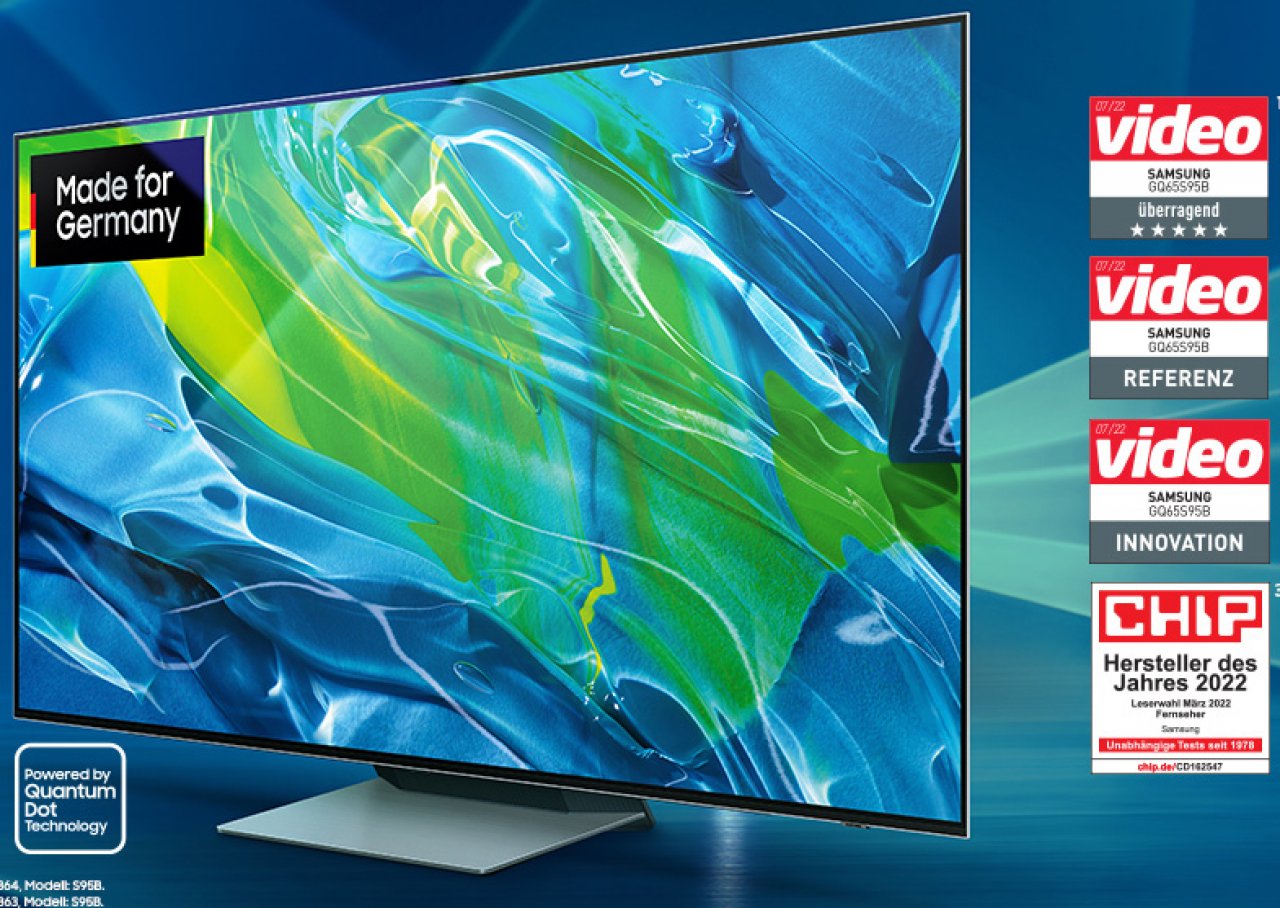 [31/10/2022] Super-Fernseher mit Mega-Rabatt: Samsung OLED TV (2022) mit 65 Zoll bei Amazon.
