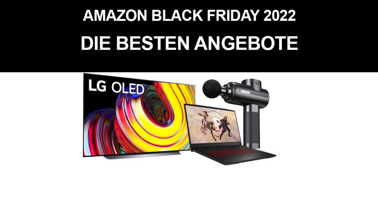 [19/11/2022] Amazon Black Friday: Top-Angebote am Samstag - TV, PC, PS5, SSD, Switch, Alexa & Co.