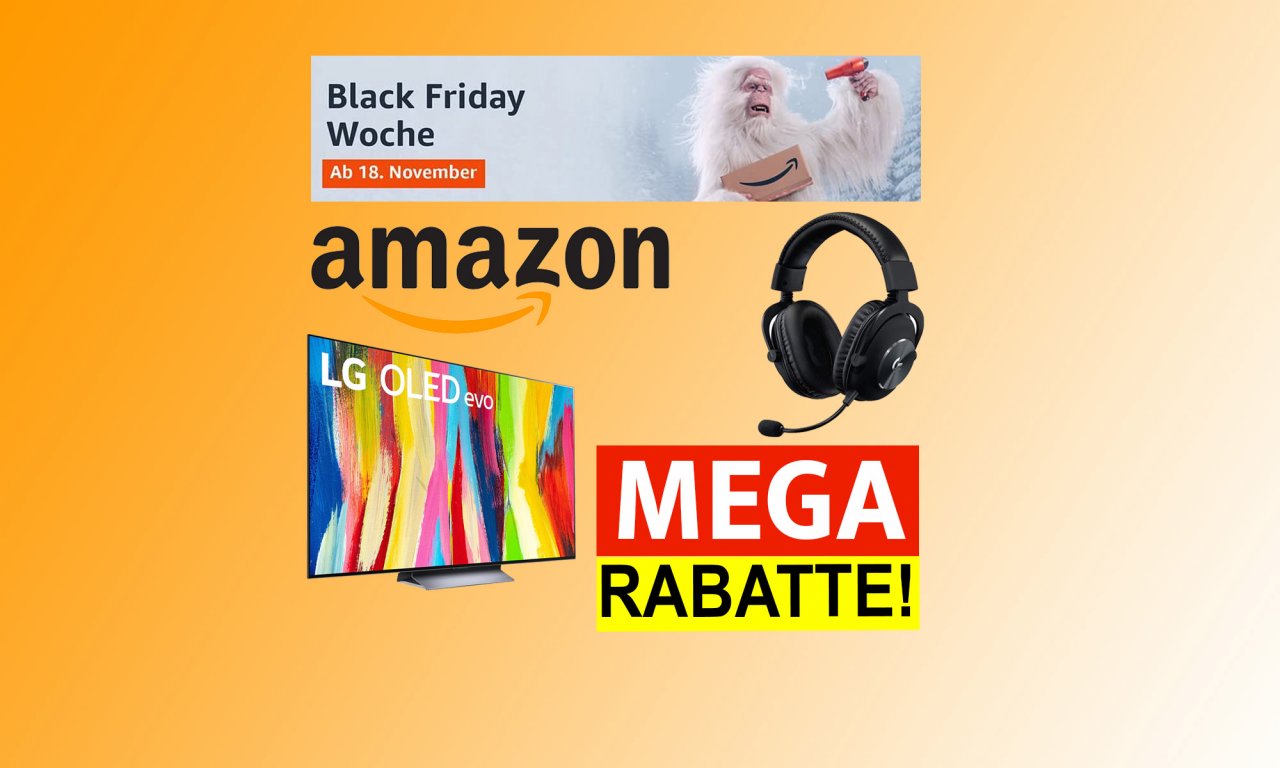 [14/11/2022] Fernseher, PC, Gaming & Co. mit Mega-Rabatt: Black Friday 2022 bei Amazon ab 18. November