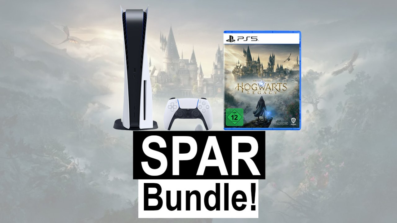 [22/02/2023] PS5 kaufen: Playstation 5 im Spar-Bundle mit Hogwarts Legacy heute erstmals bei Amazon bestellbar?