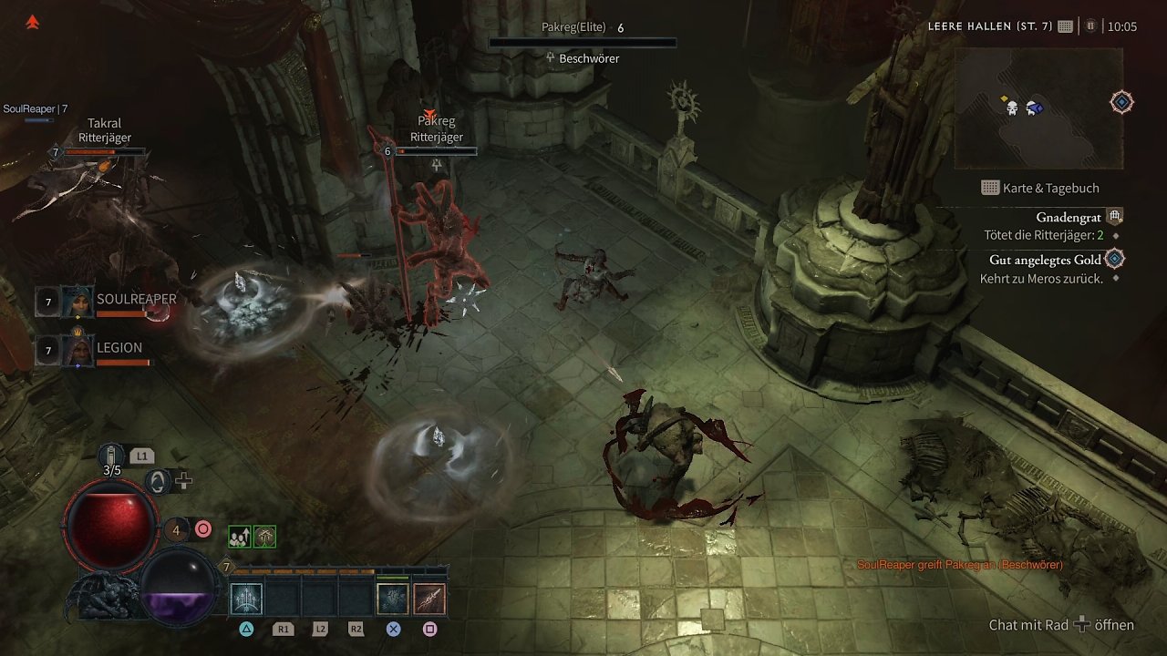 Schön, aber auch trostlos: Diablo 4 ist streckenweise arg düster geraten.