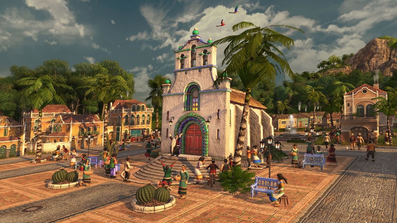 Anno 1800 Kirche in der neuen Welt