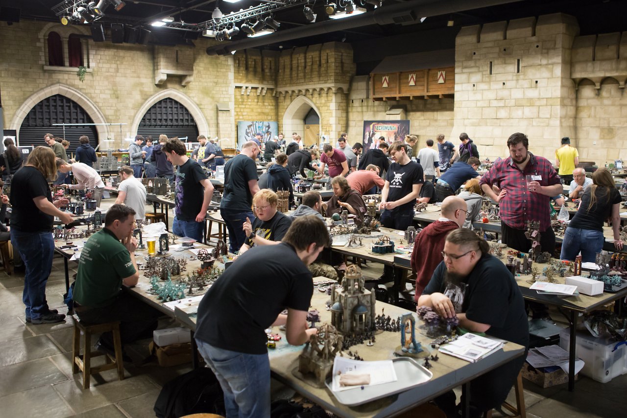 Warhammer Tabletop-Event.