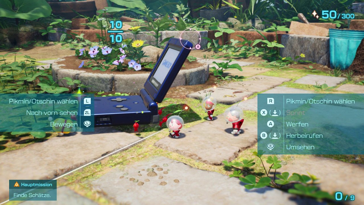 Die Pikmin tragen in Pikmin 4 einen Schatz zum Raumschiff