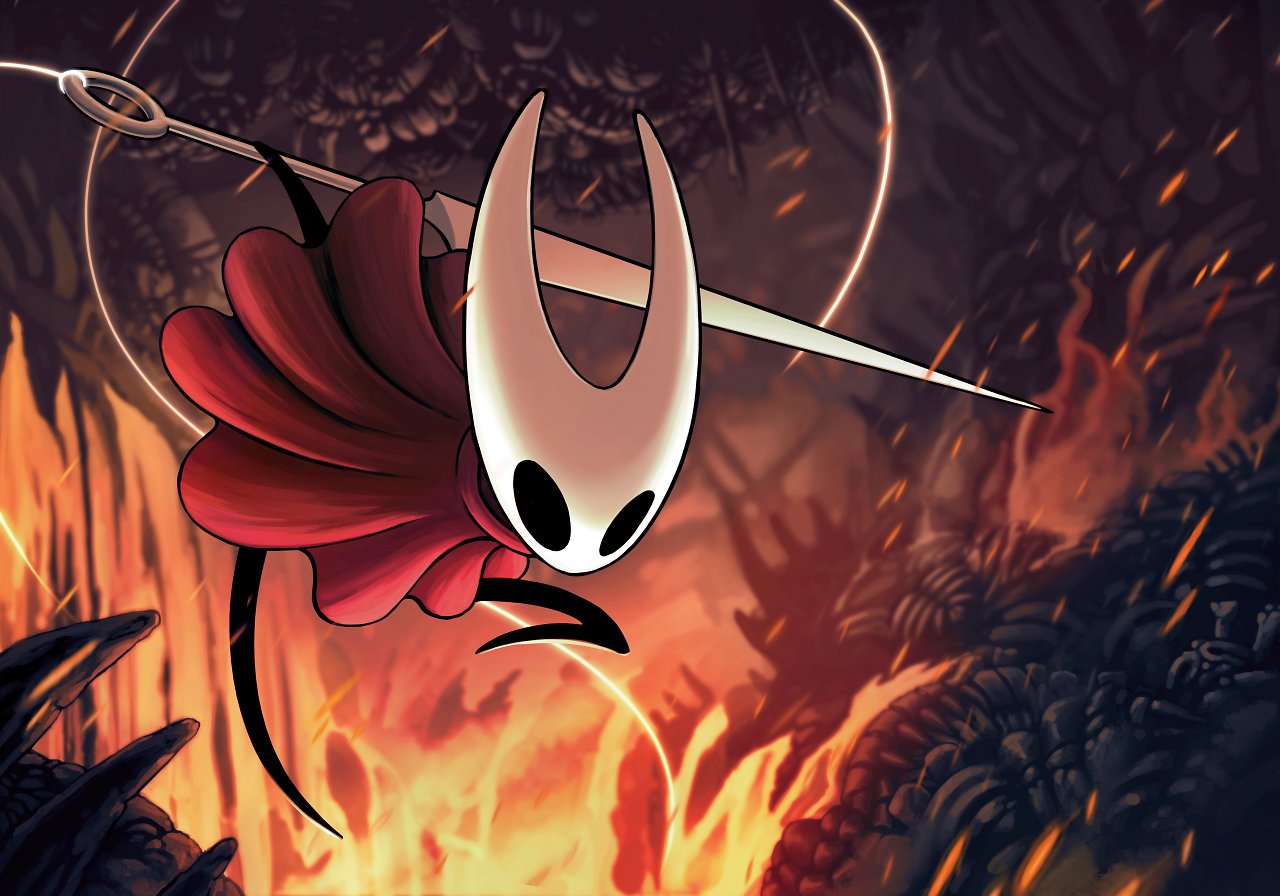 Artwork von Holow-Knight: Silksong.