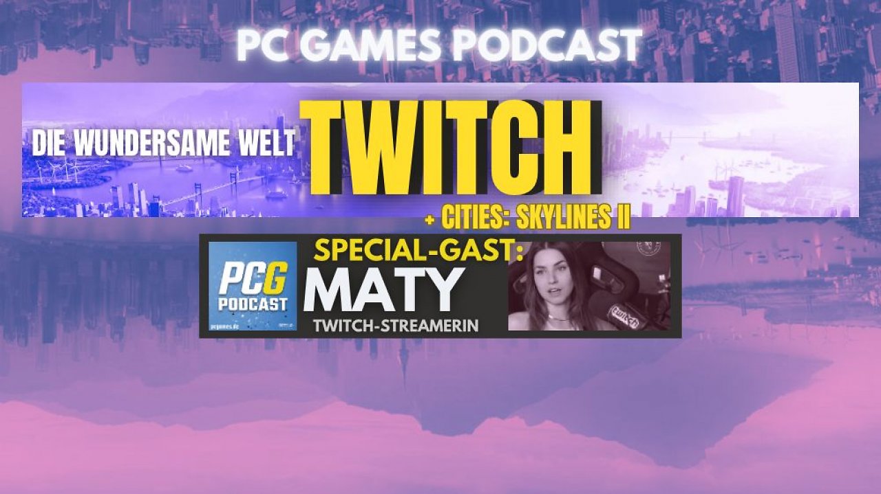 Bild mit Beschriftung der Podcast-Themen und einem Bild von Maty