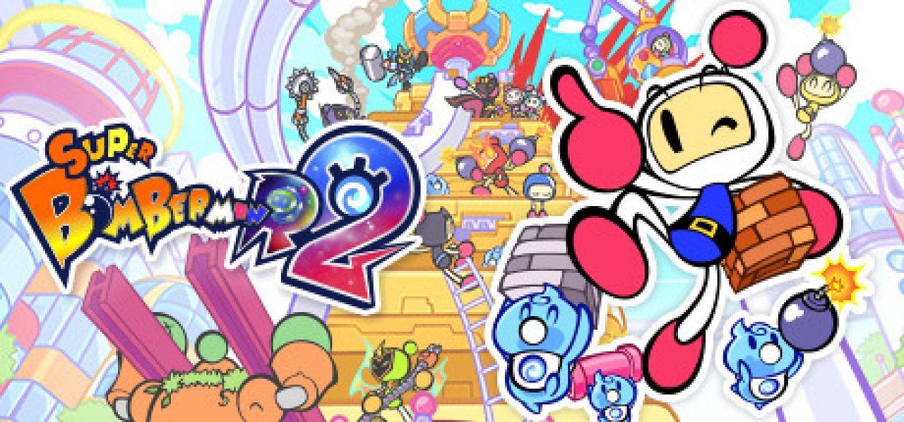 Der offizielle Header von Super Bomberman R 2