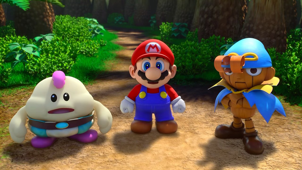 Die Helden Mallow und Geno haben in Mario RPG ihren ersten Auftritt.