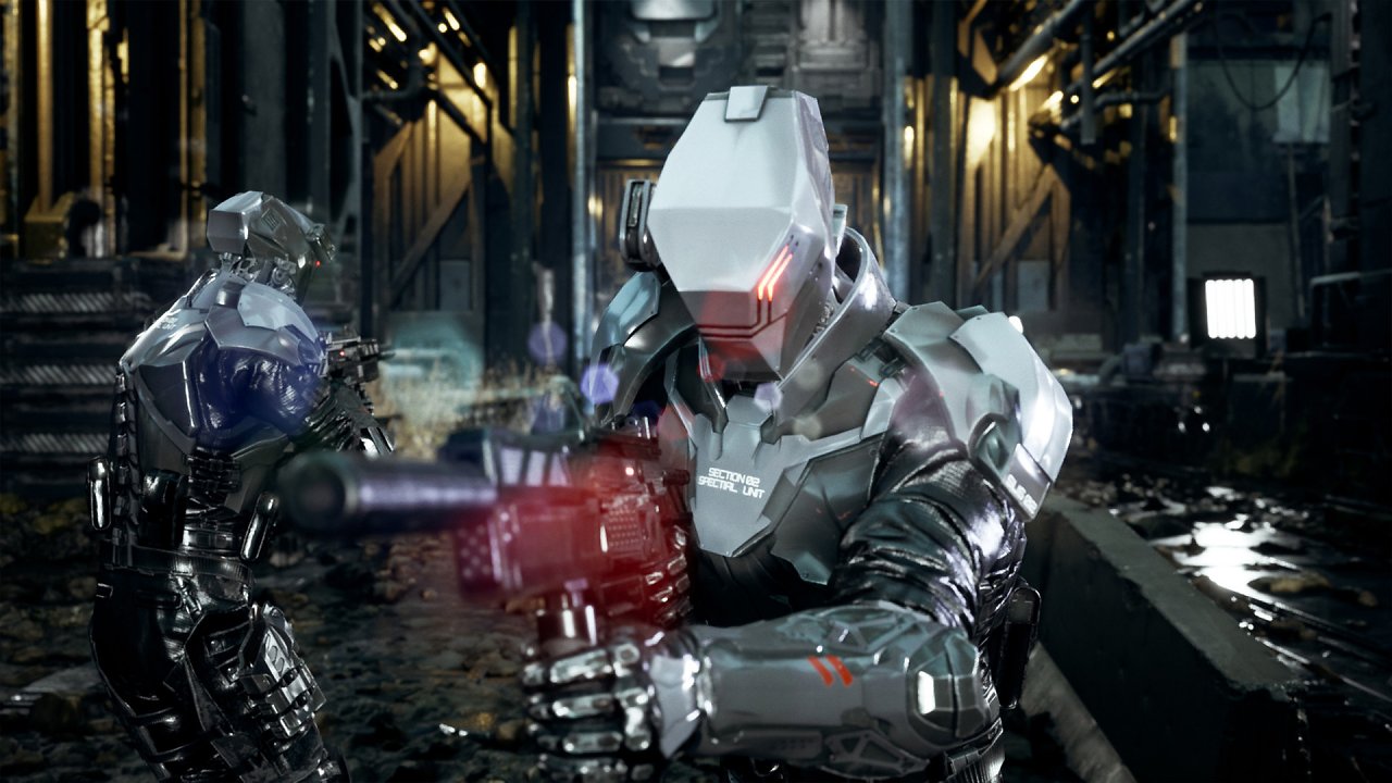 futuristische Soldaten