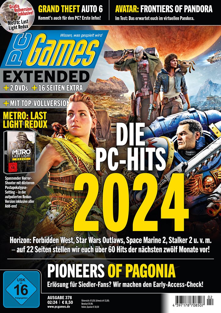 Das Cover der PCG 02/24