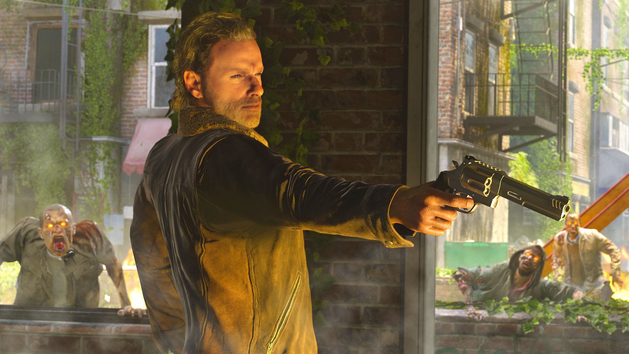 Rick Grimes zielt