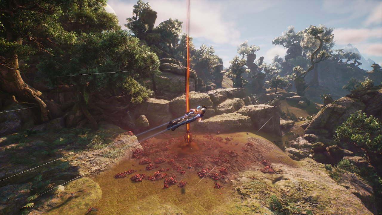 Das Jetpack sorgt für ein tolles Freiheitsgefühl.