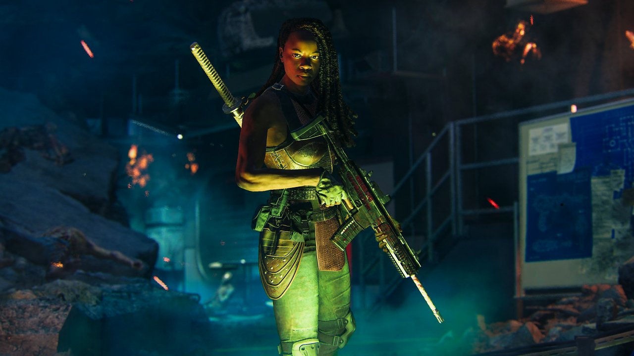 Michonne in Call of Duty Skin