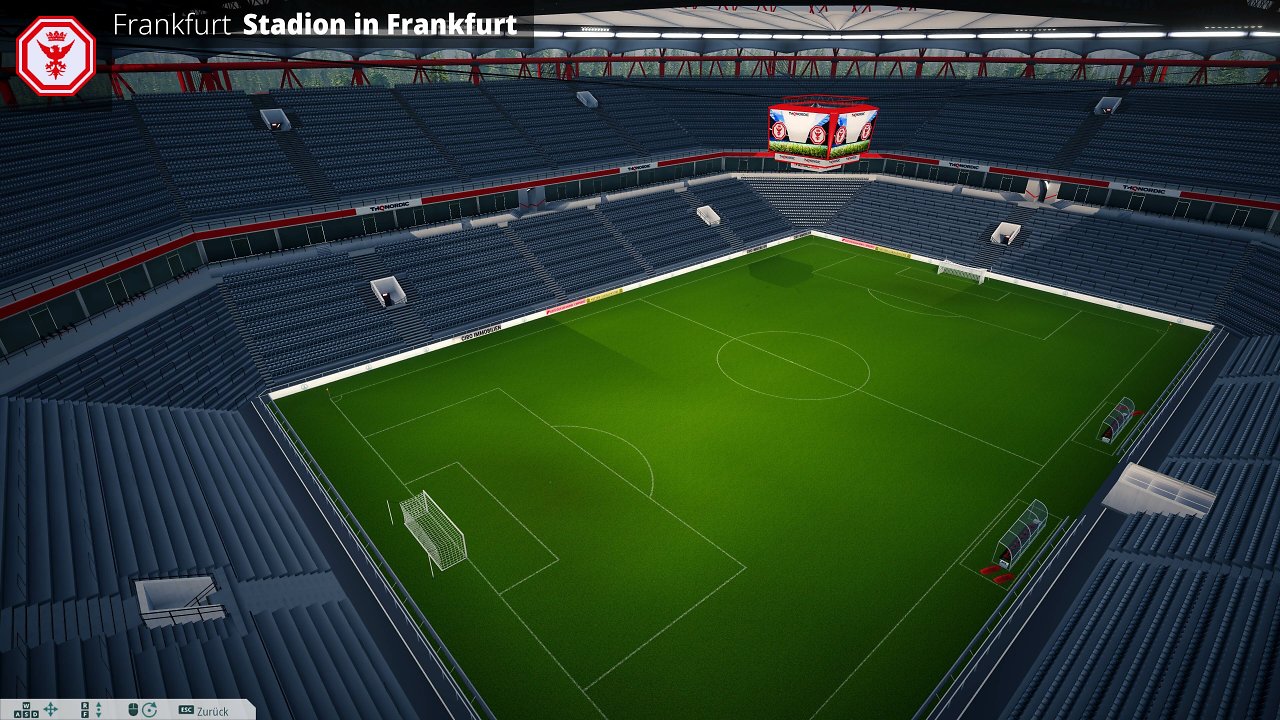 Die Stadion Ansicht in We Are Football 2024