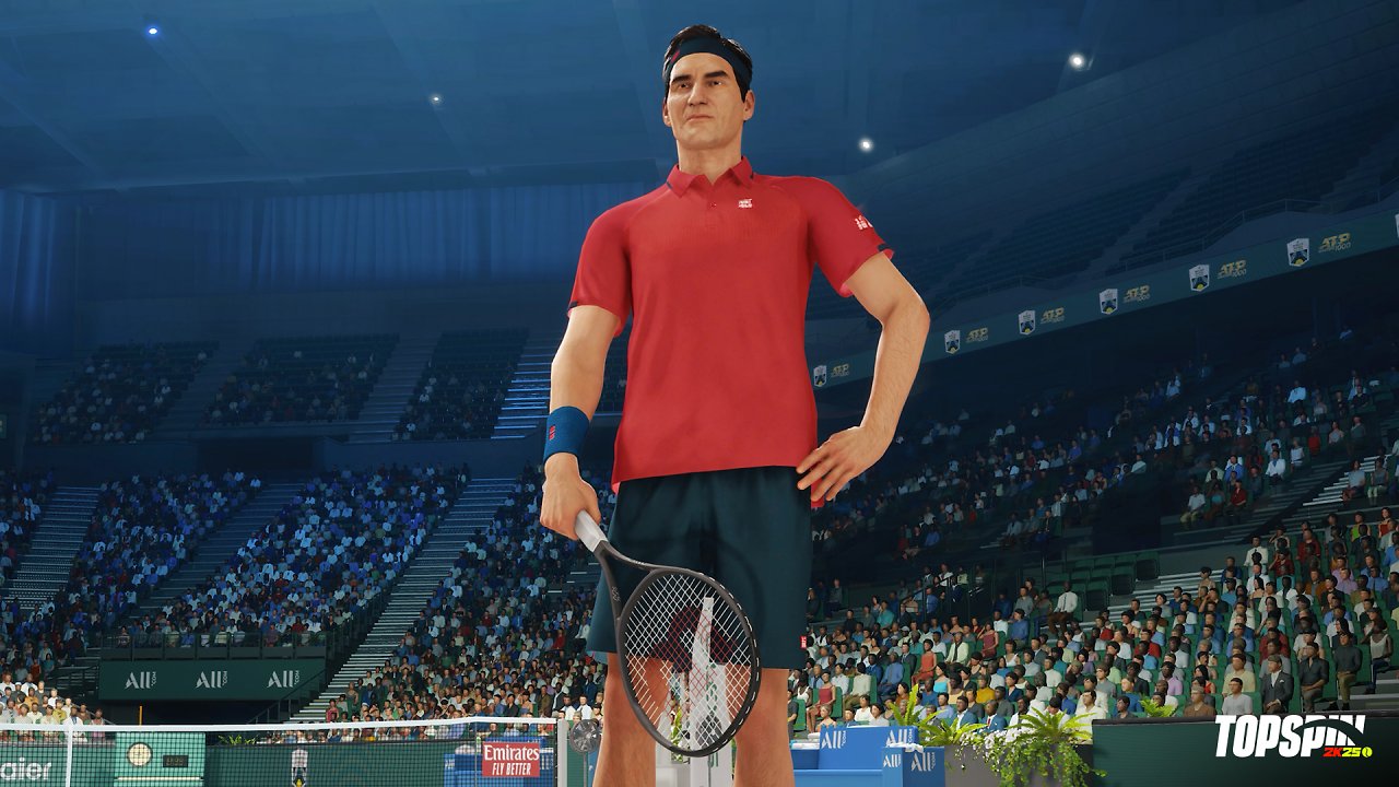 Roger Federer in Topspin 2K25