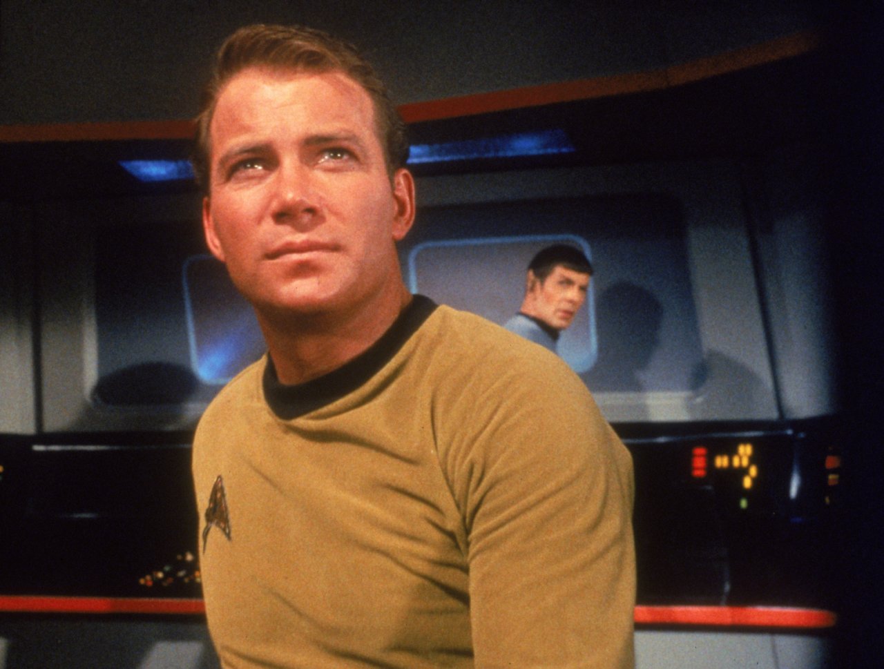 William Shatner als Captain Kirk