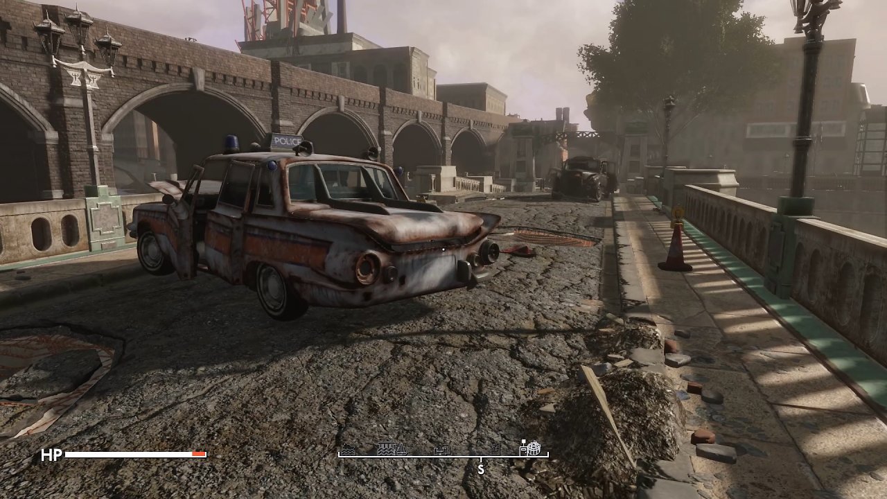 Die Open World in Fallout: London ist detailreich gestaltet.