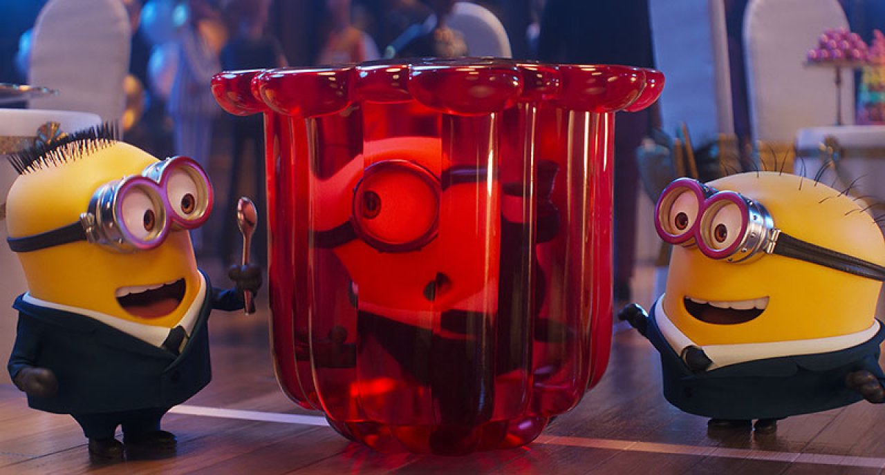 Die Minions albern herum im Kinofilm "Ich - Einfach unverbesserlich 4"