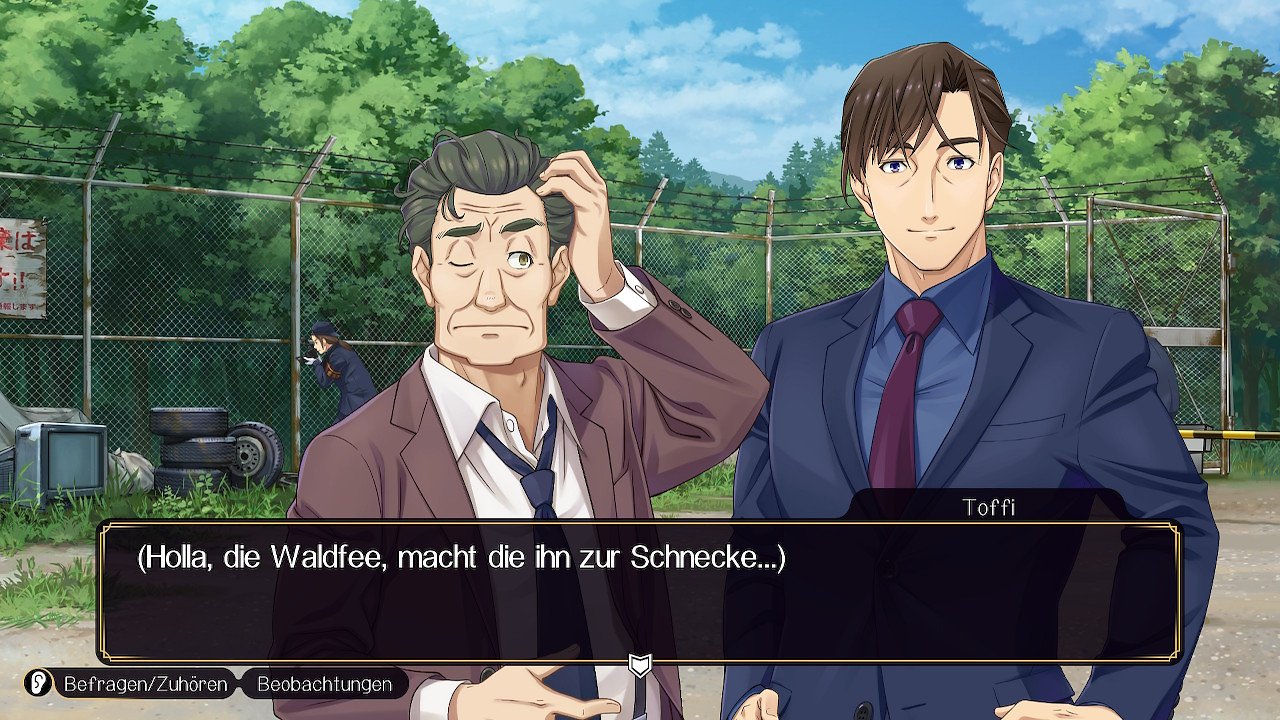 Beim Tatort treffen wir den Hauptkommissar Kamada.