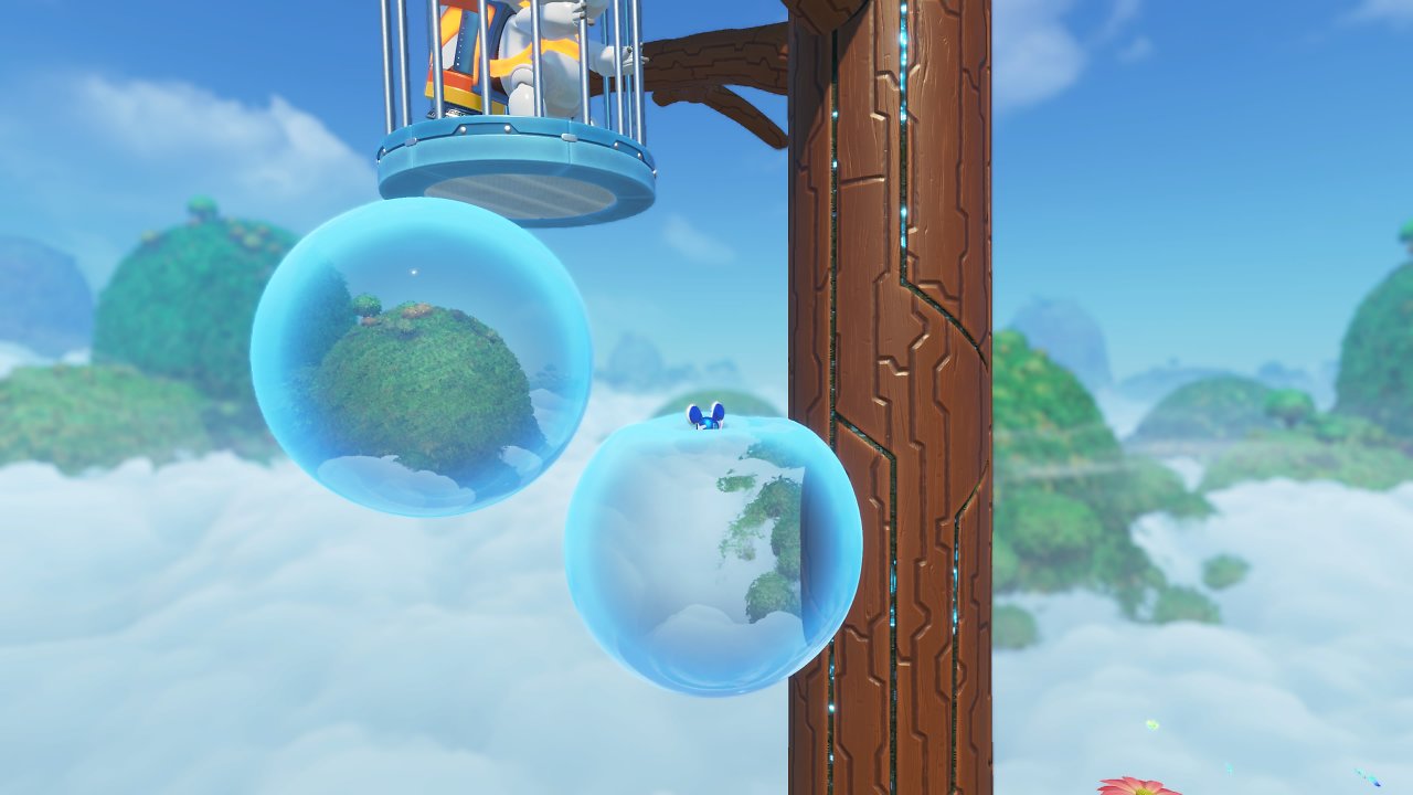 Astro Bot rettet einen anderen Bot