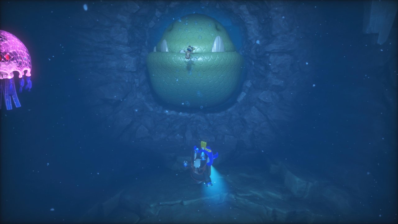 Astro Bot rettet einen anderen Bot