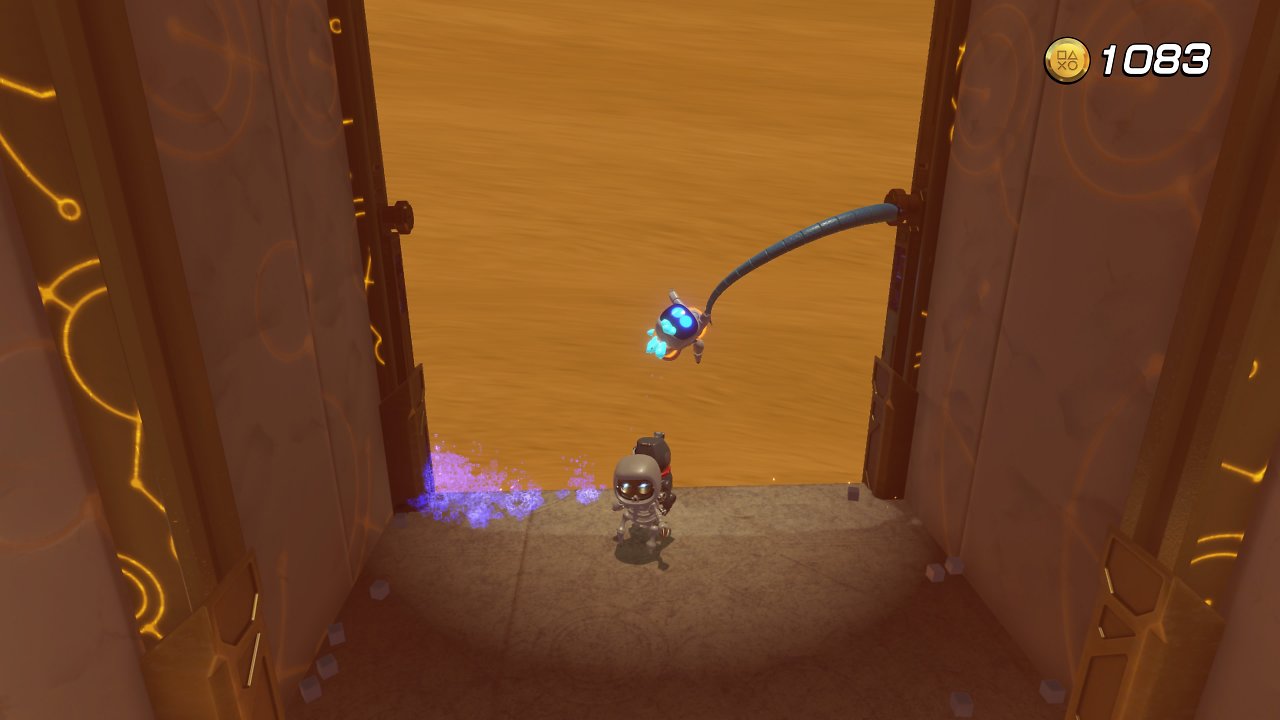 Astro Bot rettet einen anderen Bot
