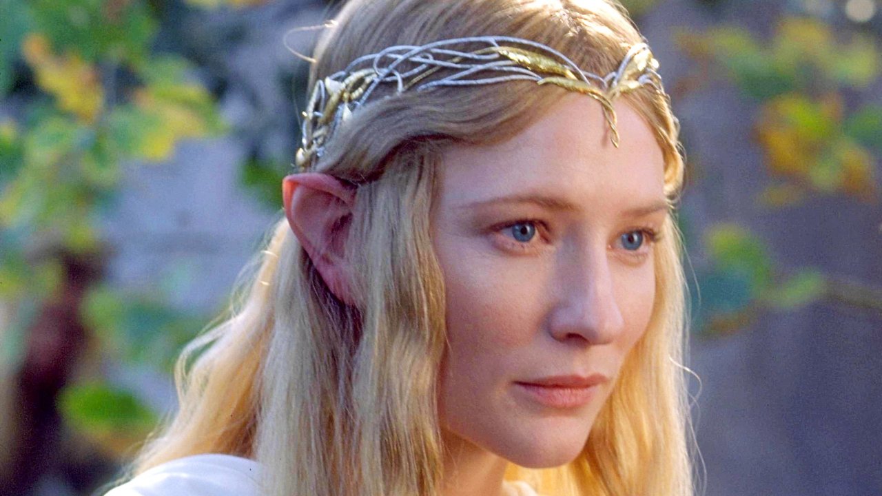 Cate Blanchett als Galadriel.