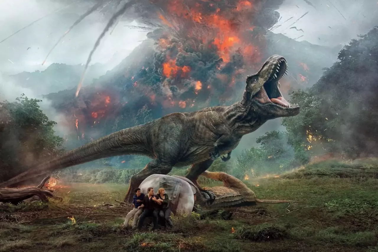 Szene aus Jurassic World.