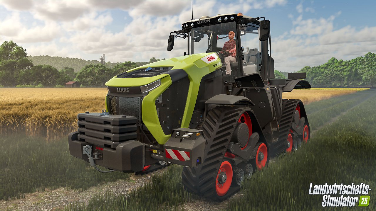 Ein Traktor von Claas