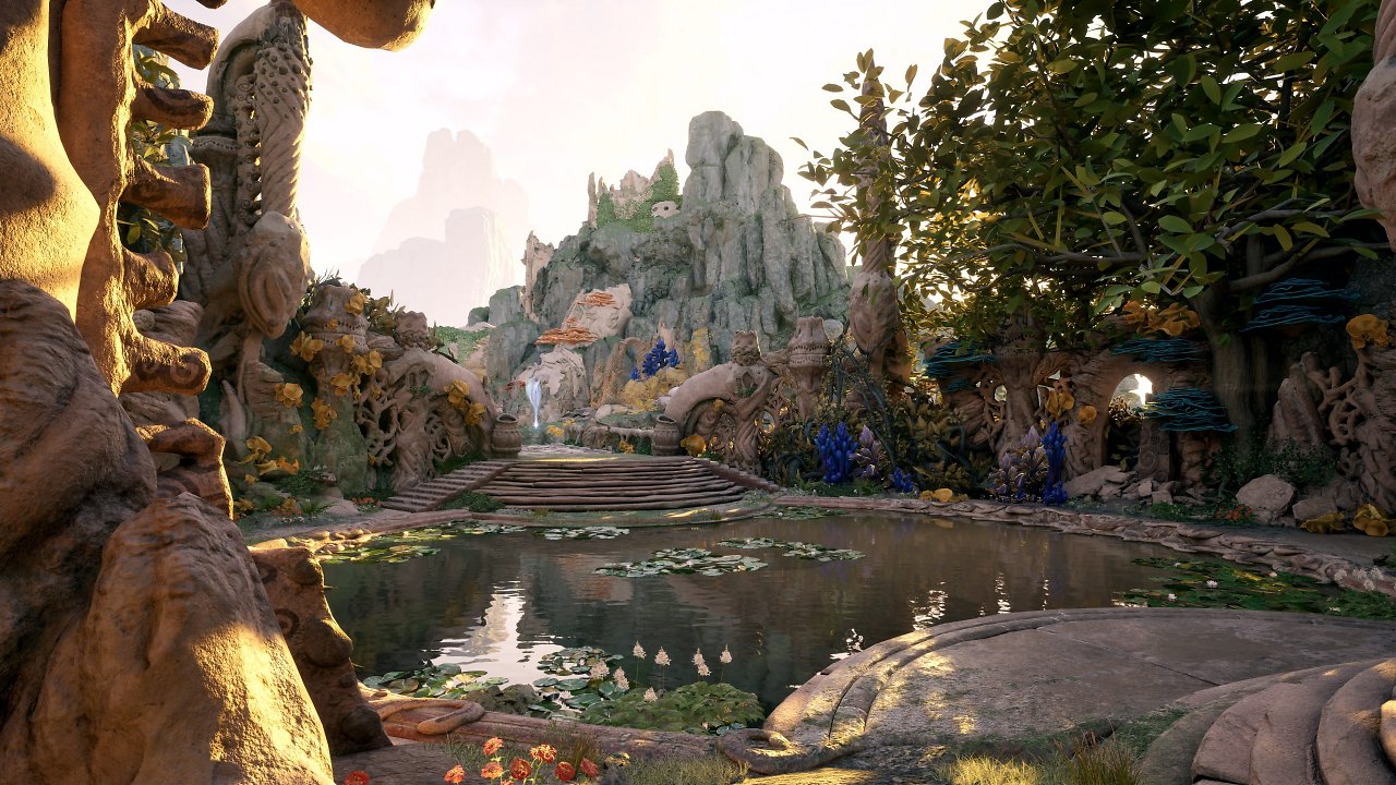 Dawnshore ist stimmungsvoll gestaltet.