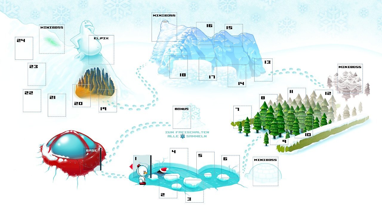 Die Karte aus Mission in Snowdriftland.