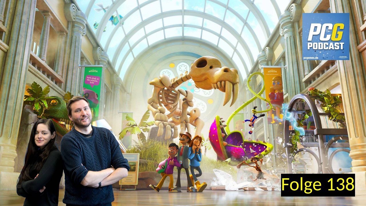 Bild der Podcast-Folge von PC Games über Two Point Museum