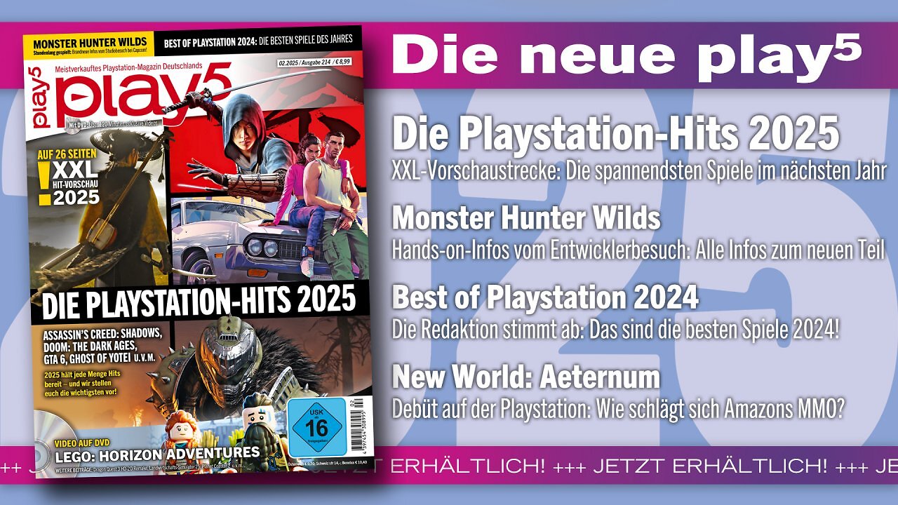 Die wichtigsten Themen der play5 02/25