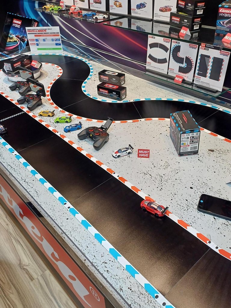 Ein Blick auf die Carrera Hybrid