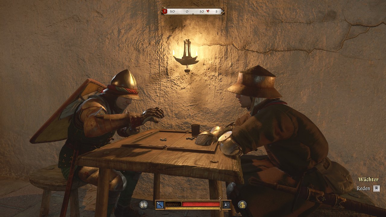 Würfelspiel in einer Schenke in Kingdom Come Deliverance 2