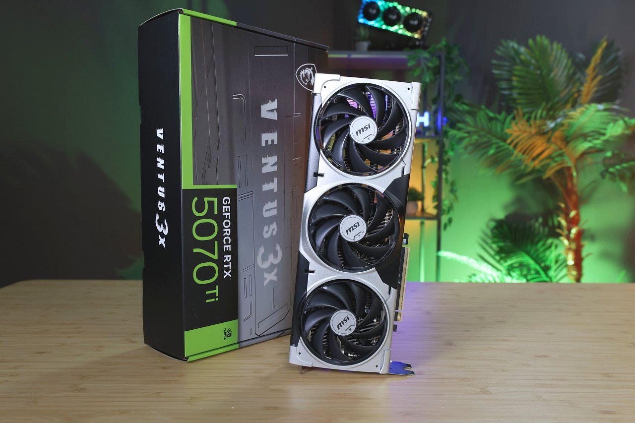 MSI GeForce RTX 5070 Ventus im PCGH-Review