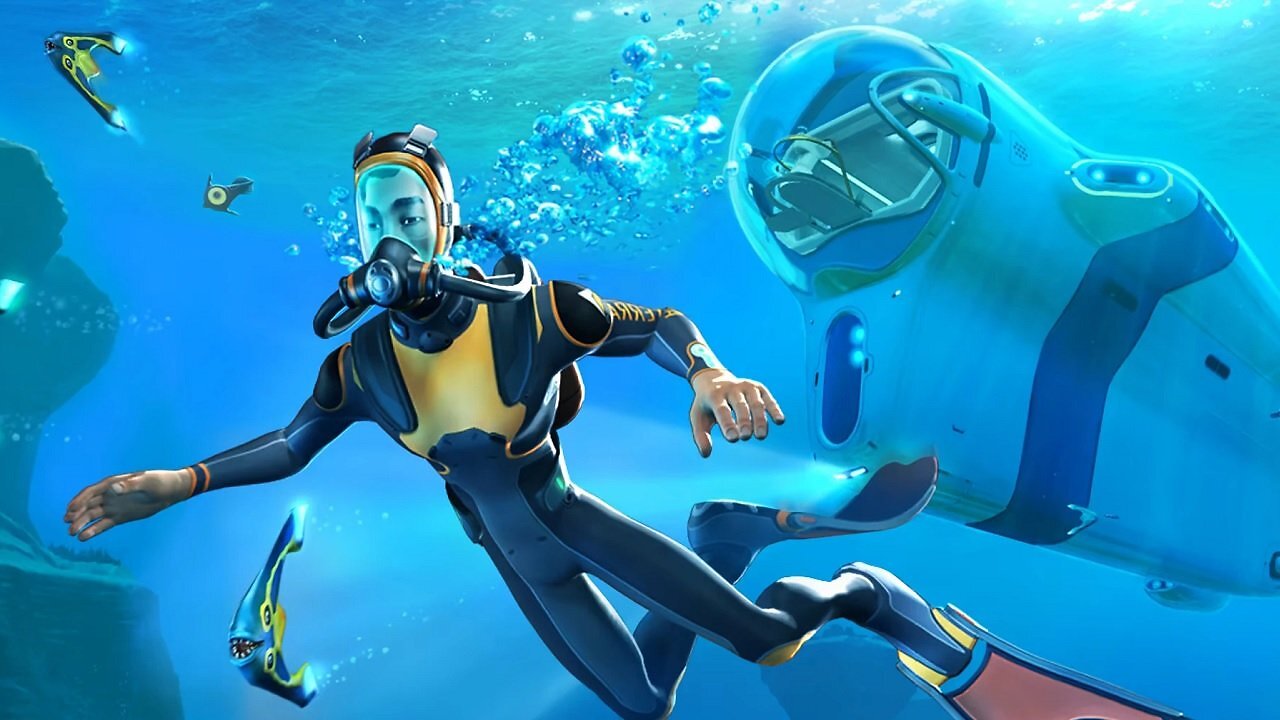 Taucher auch Subnautica