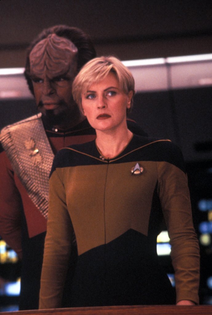 Gestern lebte sie noch - Tasha Yar, Sicherheitschefin der ersten Staffel.